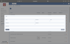 Übersicht der Orte im CMS